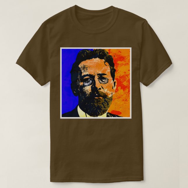 CAMISETA ANTON CHEKHOV 1 (Diseño del anverso)