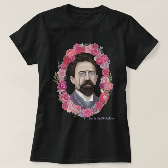Camiseta Anton Chekhov T-Shirt (Diseño del anverso)