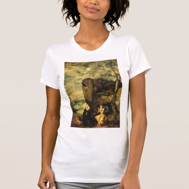 Camiseta Antonio el Grande y Pablo de Tebas (Anverso)
