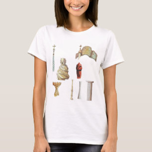 Camiseta Antonio Gaudi. Barcelona. España. Arquitectónico