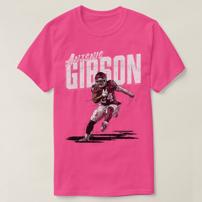 Camiseta Antonio Gibson (Diseño del anverso)