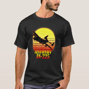 Camiseta Antonov Un Avión De 225 Cargo Jet