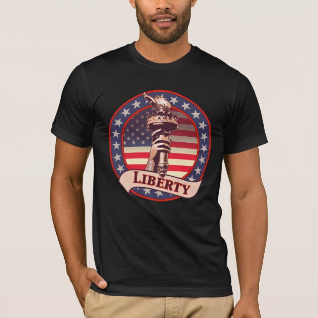 Camiseta Antorcha de la libertad (Anverso)