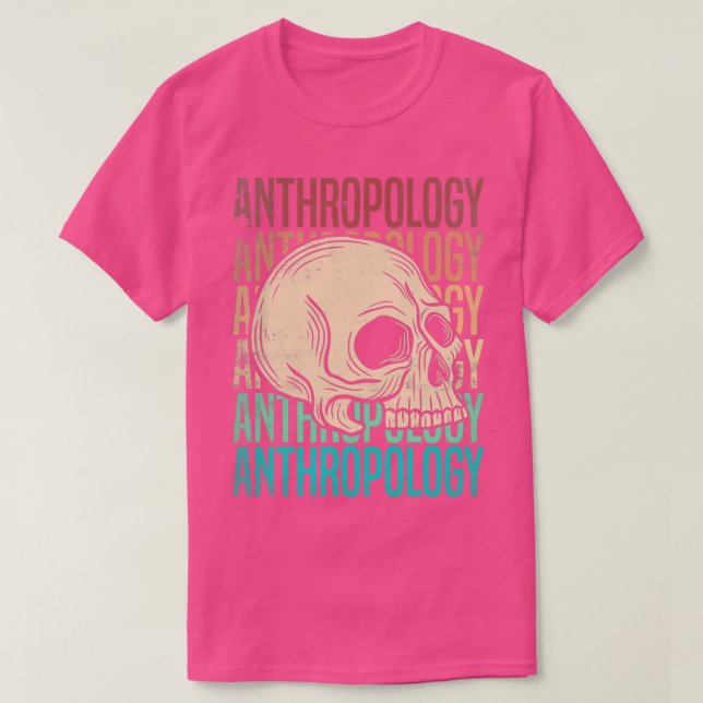 Camiseta Antropología Antropólogo (Diseño del anverso)