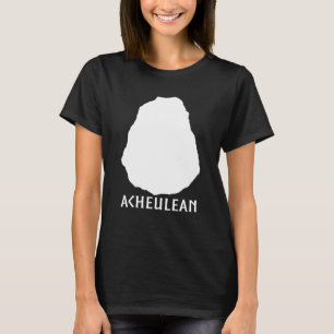 Camiseta Antropología de la arqueología del hacha de Acheul
