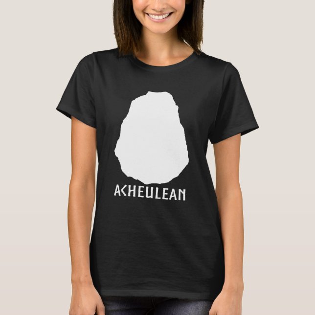 Camiseta Antropología de la arqueología del hacha de Acheul (Anverso)