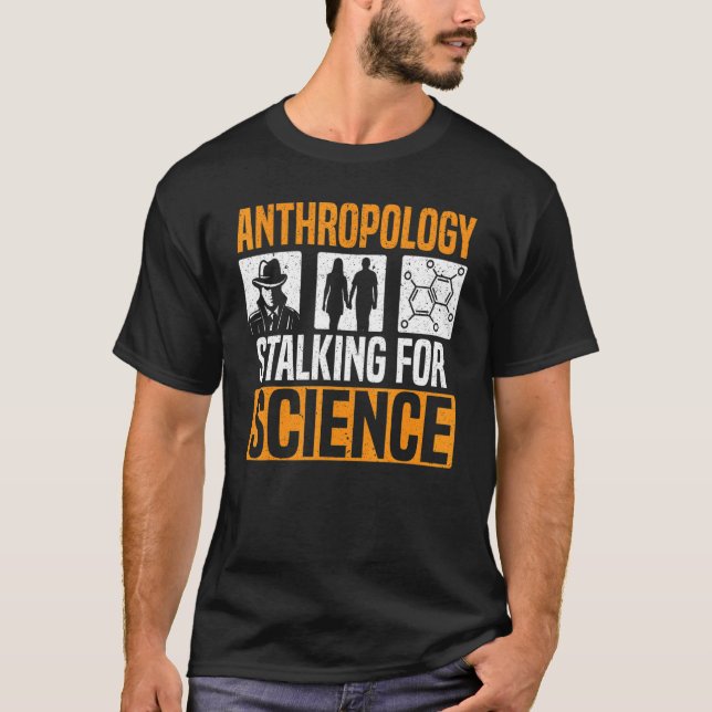 Camiseta Antropología del Antropólogo Científico 1 (Anverso)