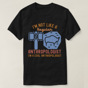 Camiseta Antropología diciendo: Antropología Cumpleaños2