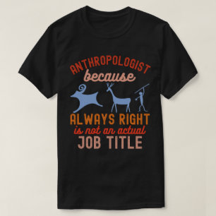 Camiseta Antropología Forense, Antropólogo