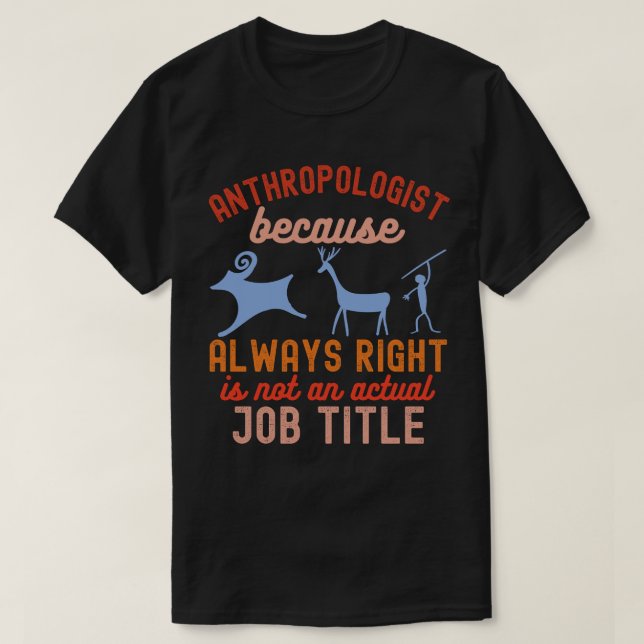 Camiseta Antropología Forense, Antropólogo (Diseño del anverso)