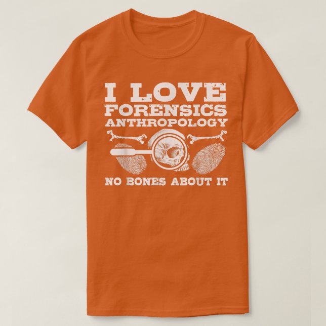 Camiseta Antropología forense Bone Whisperer Funny Forensi (Diseño del anverso)