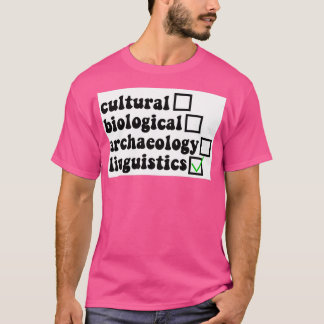 Camiseta Antropología lingüística