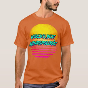 Camiseta Antropología retro de los años 80