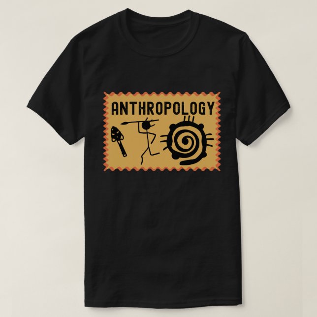 Camiseta Antropología social, estudiante de antropología (Diseño del anverso)