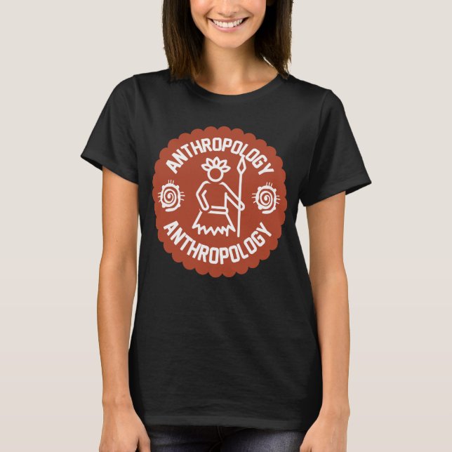 Camiseta Antropología social, estudiante de antropología (Anverso)