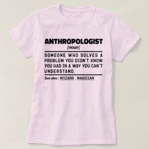 Camiseta Antropológica de definición moderna Antropología L