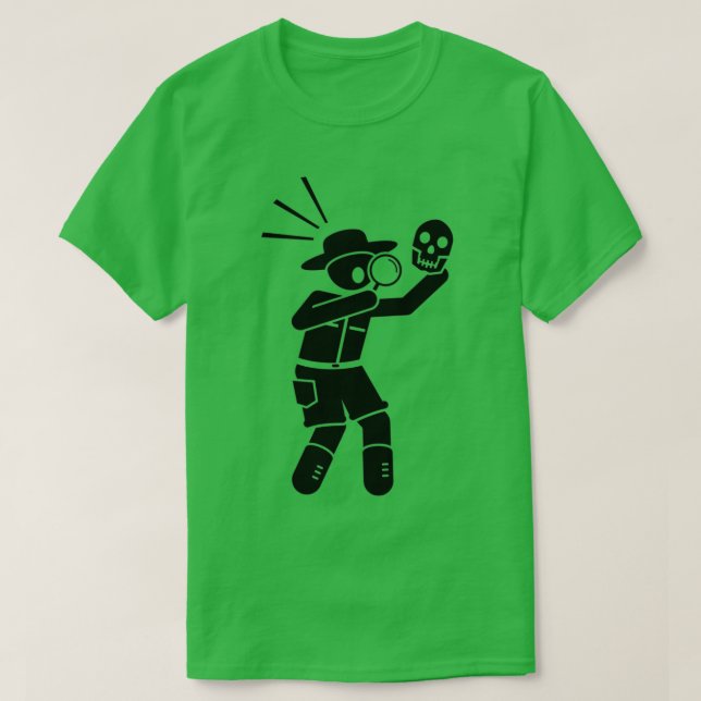 Camiseta Antropólogo 1 (Diseño del anverso)