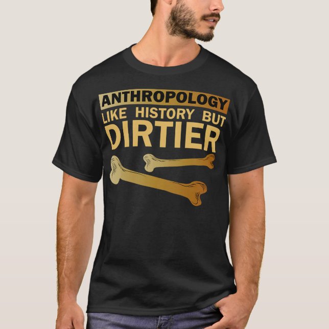 Camiseta Antropólogo de la antropología S2 (10) (Anverso)