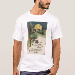 Camiseta Antropomorfismo de Halloween GreetingCabbage