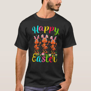 Camiseta Ants Easter Egy Bunny Feliz Pascua