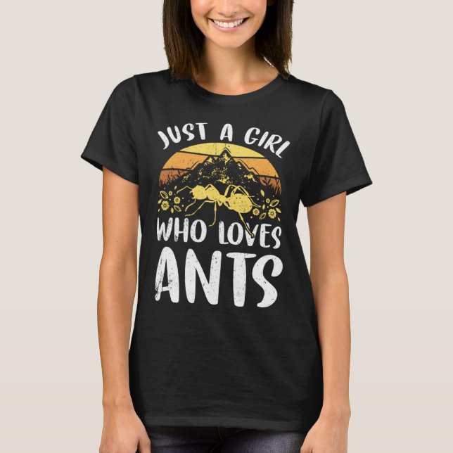 Camiseta Ants Insects Beetle Bug Entomology (Anverso)