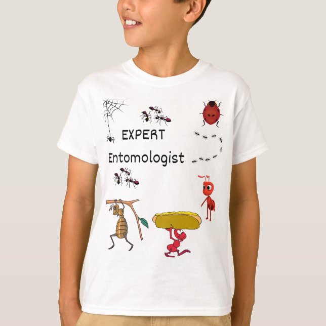 Camiseta Ants T-Shirt entomólogo! diseña insectos (Anverso)