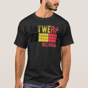Camiseta Antwerp Bélgica Bandera Belgas Hombres Mujeres Niñ