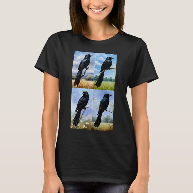 Camiseta Anu negro a granel (Anverso)