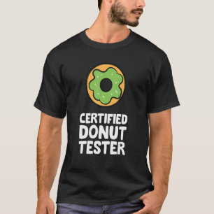 Camiseta Anuario certificado de prueba de donut