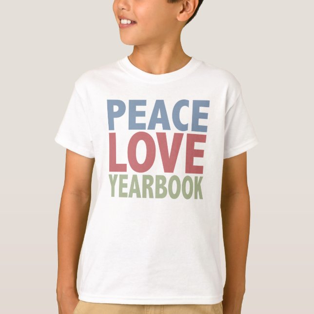 Camiseta Anuario del amor de la paz (Anverso)