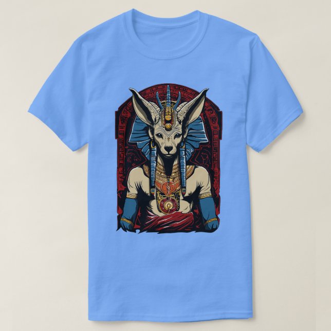 Camiseta Anubis Antiguo Dios Egipcio (Diseño del anverso)