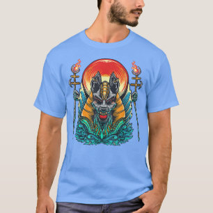 Camiseta Anubis Antiguo Dios Egipcio De La Muerta Anpa Egip