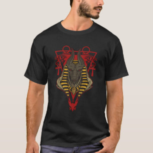 Camiseta Anubis Antiguo Dios Egipcio Mal Bajo El Mundo Egip