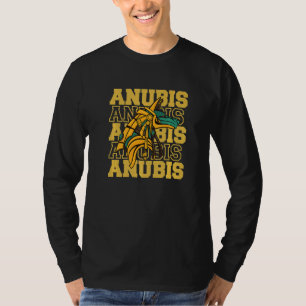 Camiseta Anubis Antiguo Egipto Dios del Faraón Egipcio Muer