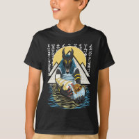 Anubis Antiguo Ilustracion Egipcio de Dios