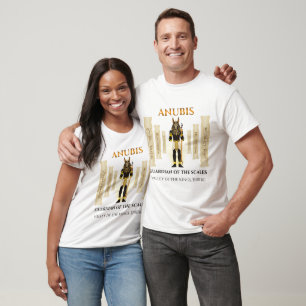 Camiseta Anubis Dios Antiguo Egipto Valle de los Reyes