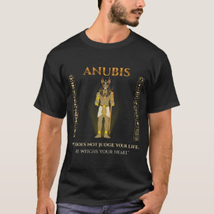 Camiseta Anubis Dios Antiguo Egipto Valle de los Reyes