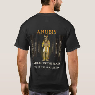 Camiseta Anubis Dios Antiguo Egipto Valle de los Reyes
