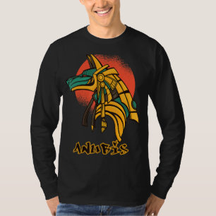 Camiseta Anubis Dios del Faraón Muerto de las Pirámides de