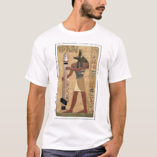 Camiseta anubis, dios del palillo
