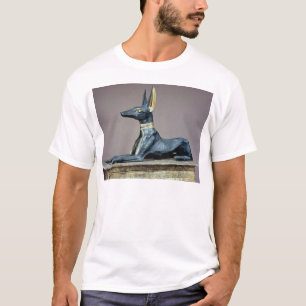 Camiseta Anubis, dios egipcio de los muertos de un pecho
