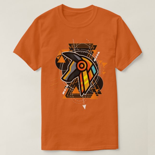 Camiseta Anubis Egipcio Dios Antiguo (Diseño del anverso)