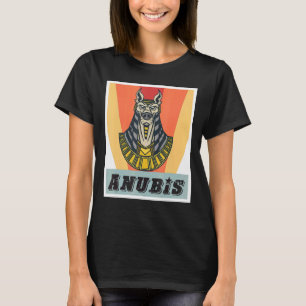 Camiseta Anubis Egyptology Dios de los Muertos Egipto Phara