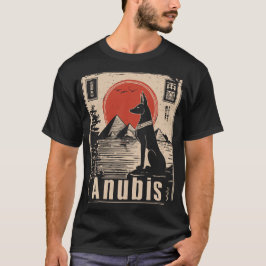 Camiseta Anubis Guardian - Sentinel Wall Art del faraón