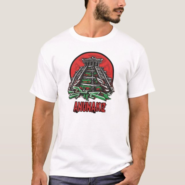 Camiseta Anunakiz Ziggurat De Anunnaki (Anverso)
