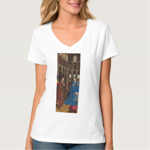 Camiseta Anunciación de Van Eyck Premium Luz de Catedral