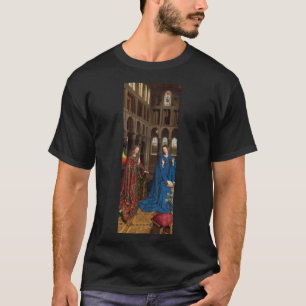 Camiseta Anunciación de Van Eyck Premium Luz de Catedral