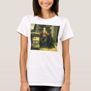Camiseta Anunciación del Señor de Leonardo da Vinci