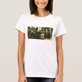 Camiseta Anunciación del Señor de Leonardo da Vinci