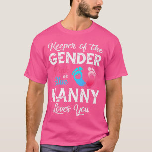 Camiseta Anuncian A La Niñera De Género Que Ama A Tu Bebé